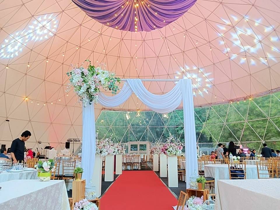 商业大球车展赛事工业仓储篷房专业供应商适配多场景临时空间需求冰球突破豪华版apptop常州市环宇篷房制造有限公司：宴会(图2)